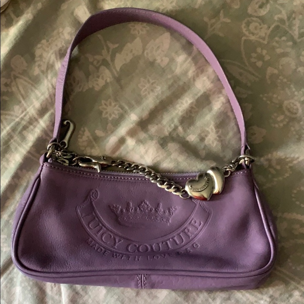 Vintage Lavender Small Juicy Couture shoulder Bag!